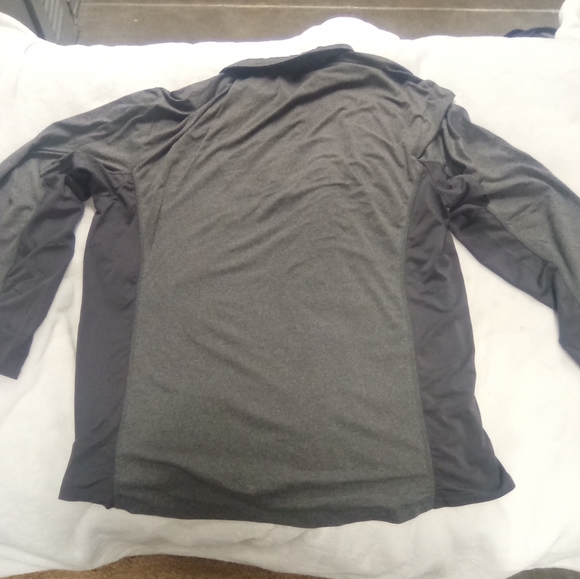 Long sleeve, Reebok, Gray, Athletic shirt. XL. - Picture 2 of 5